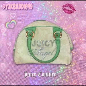 Super Cute Rare Green Juicy Couture Angel Bag‼️💚💕